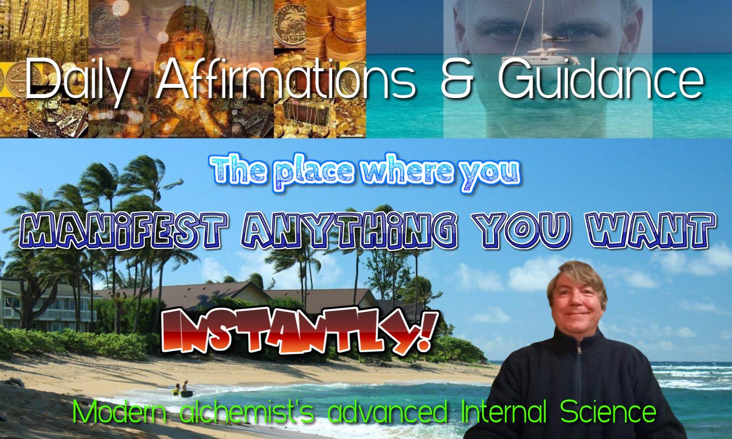 Free online daily affirmations guidance given daily Eastwood